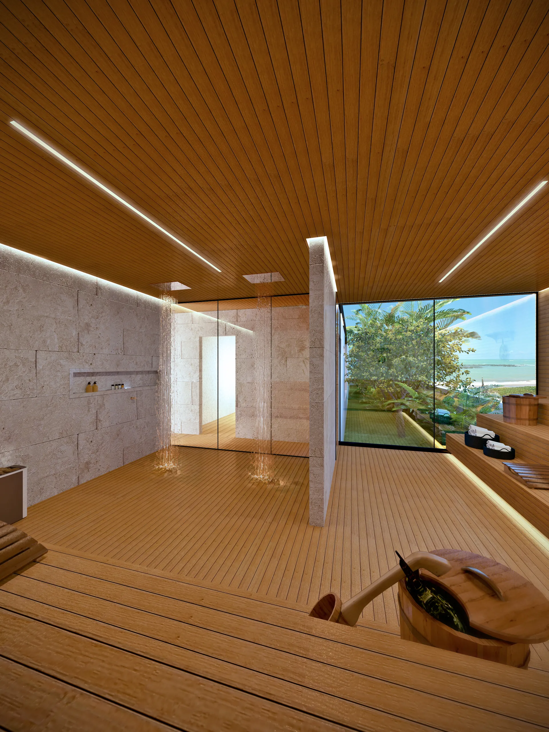 Sauna do empreendimento